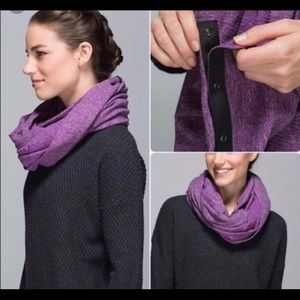 Lululemon Purple Vinyasa Infinity Scarf